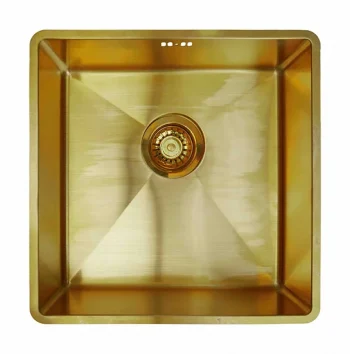 Massiv Messing vask 40x40x18cm