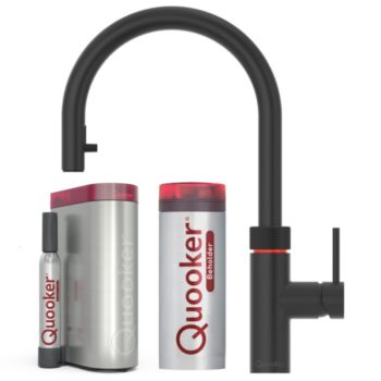 QUOOKER FLEX SORT 5 I 1, INKL. PRO3-B BEHOLDER & CUBE KØLER